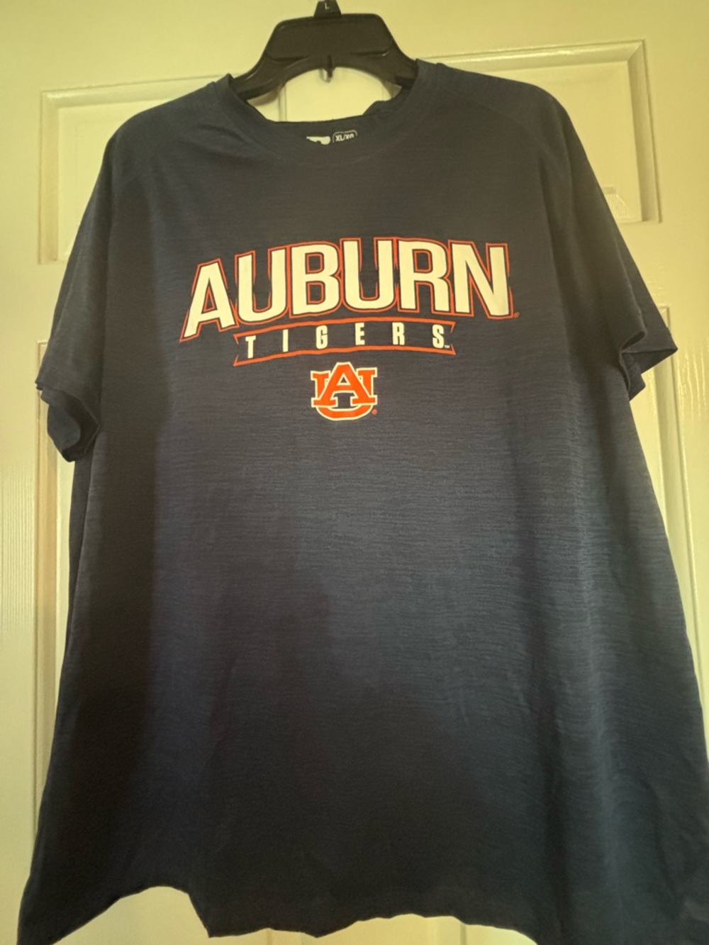 Russell Athletic Navy Auburn Tigers Short-Sleeve Tee with Orange & White Logo